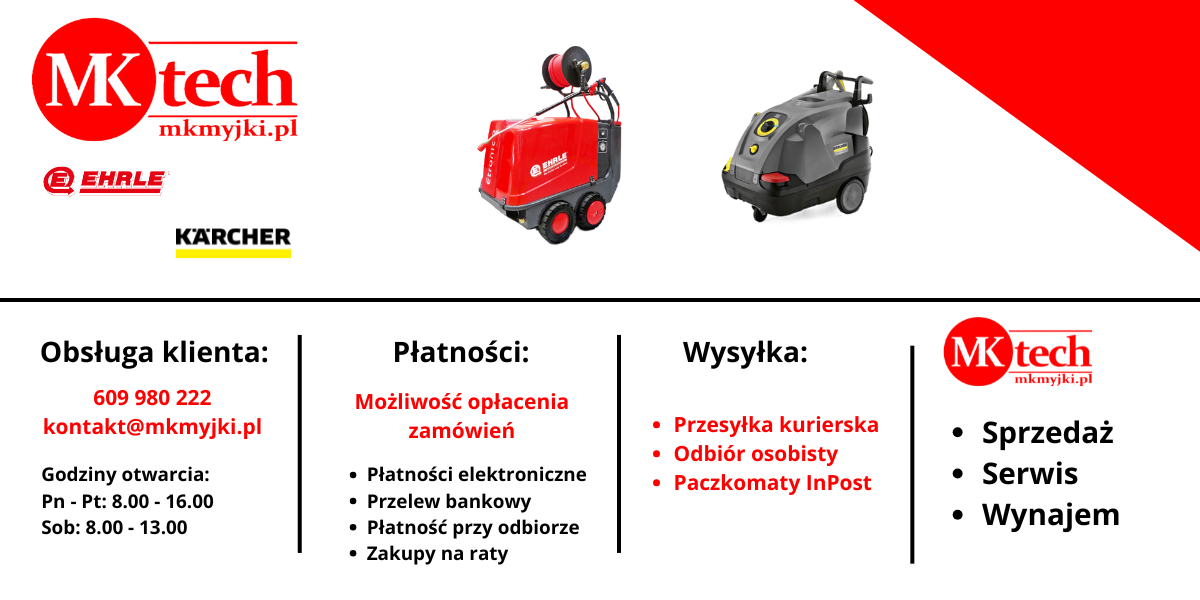 Strona główna 21 sklepmkmyjki.pl baner reklamowy myjki cisnieniowe